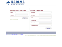 Tablet Screenshot of kadimadayschool.ptcwizard.com