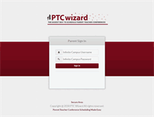 Tablet Screenshot of jhs300.ptcwizard.com